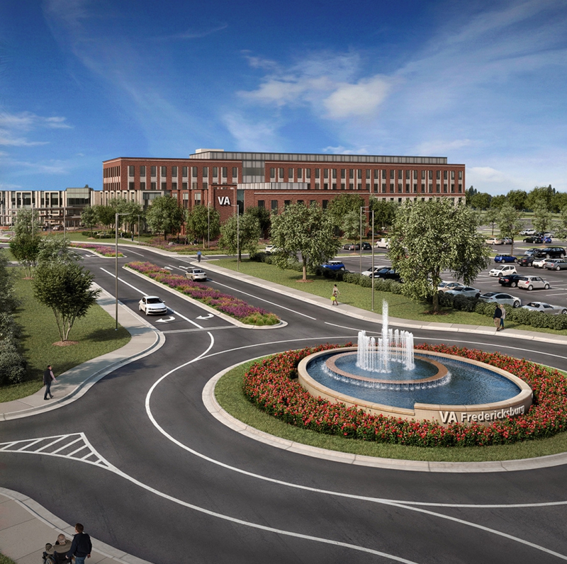 Fredericksburg, Virginia VA Health Center Nears Completion